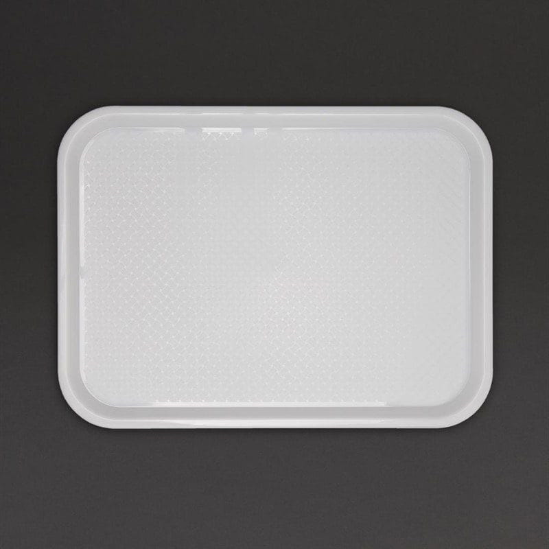 Kristallon Fast-Food-Tablett weiß 45 x 35cm