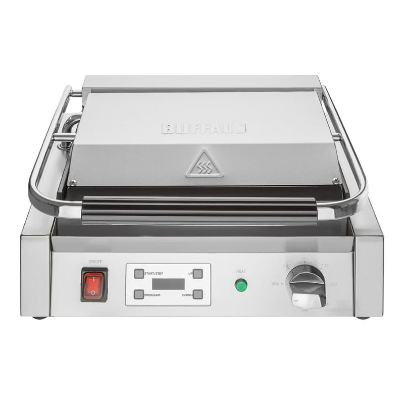 Buffalo extra großer Kontaktgrill gerippte Platte