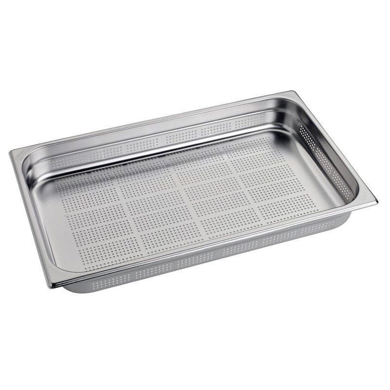 Gastro M Edelstahl GN-Behälter 65mm GN1/1 gelocht