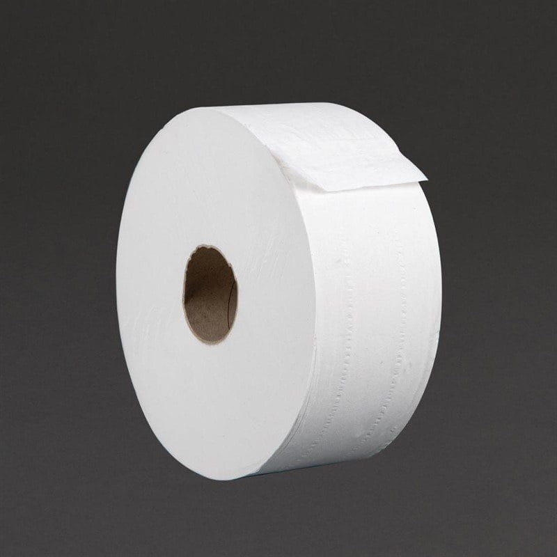 Jantex Jumbo Toilettenpapier 2-lagig 6 Stück