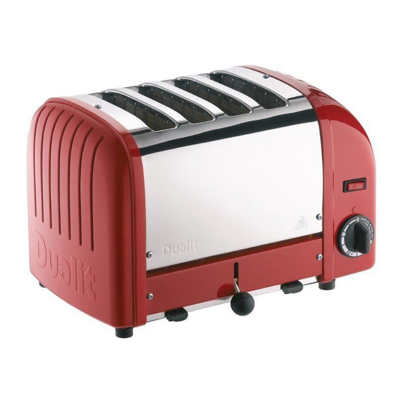 Dualit Toaster 40353 rot 4 Schlitze