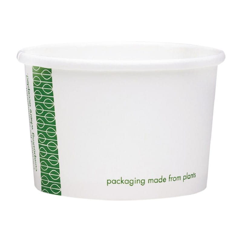 Vegware kompostierbare Schalen für warme Speisen 110ml (1000 Stück)