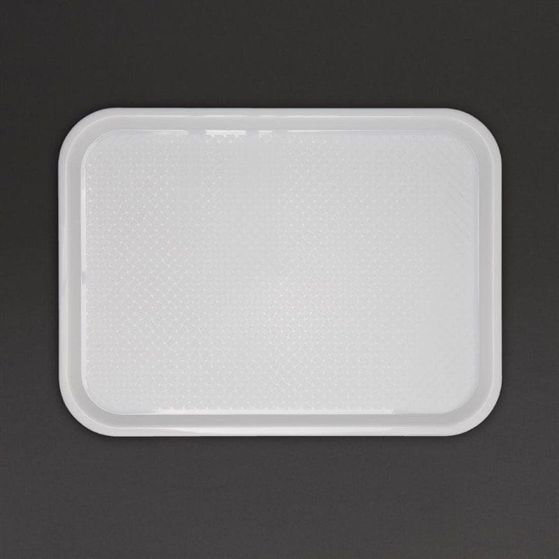 Kristallon Fast-Food-Tablett weiß 41,5 x 30,5cm