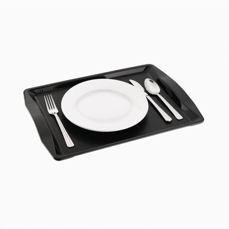 Kristallon Fastfood-Tablett schwarz 42 x 30,5cm
