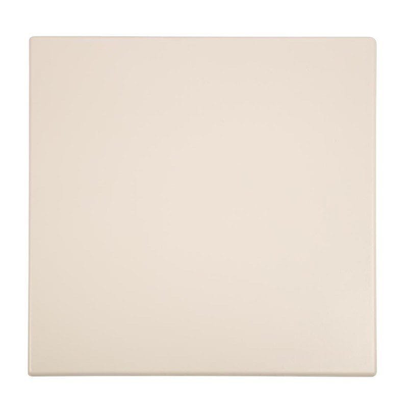 Bolero quadratische Tischplatte weiß 70cm