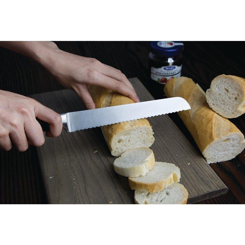 Vogue Brotmesser mit weichem Griff 20cm