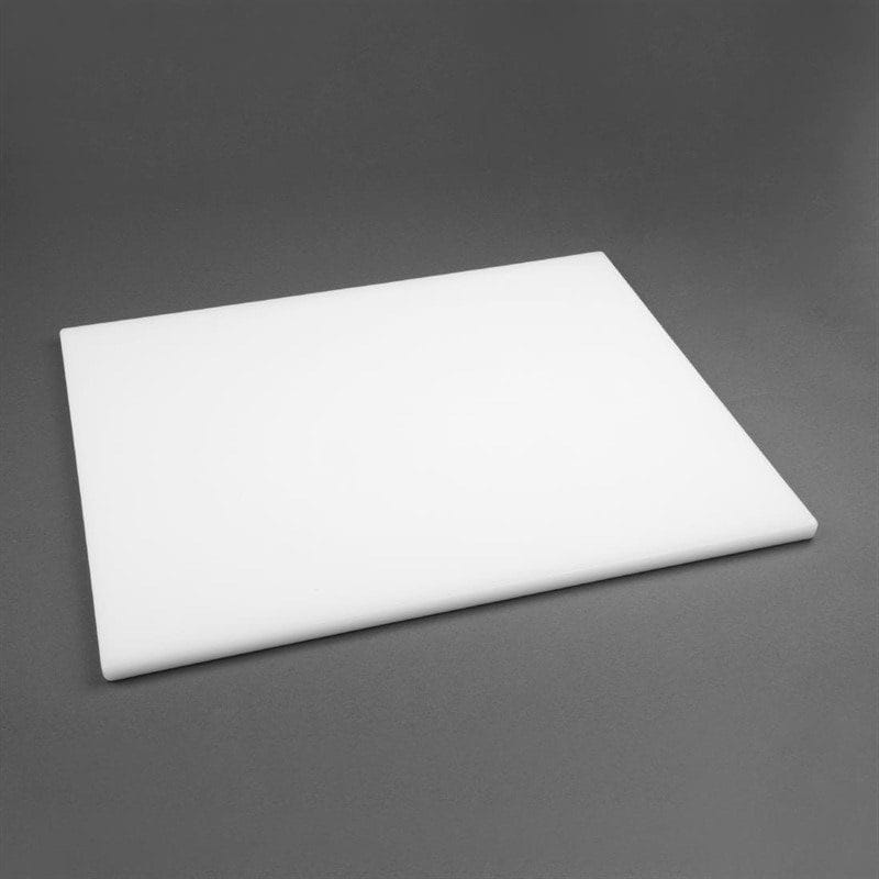 Hygiplas LDPE extra dickes Schneidebrett weiß 60x45x2cm