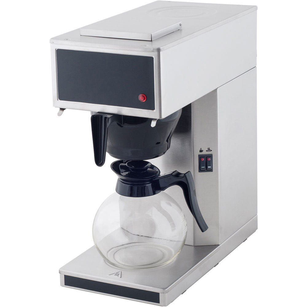 Stalgast Filterkaffeemaschine 1,6 Liter, inklusive Glaskanne, 205 x 385 x 455 mm (BxTxH)