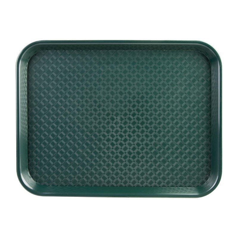 Kristallon Fast-Food-Tablett grün 41,5 x 30,5cm