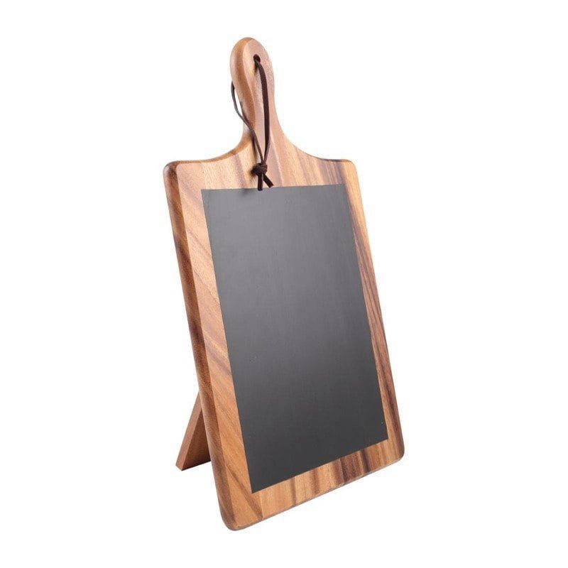 T&G Woodware Tafel in Paddelform mit Ständer