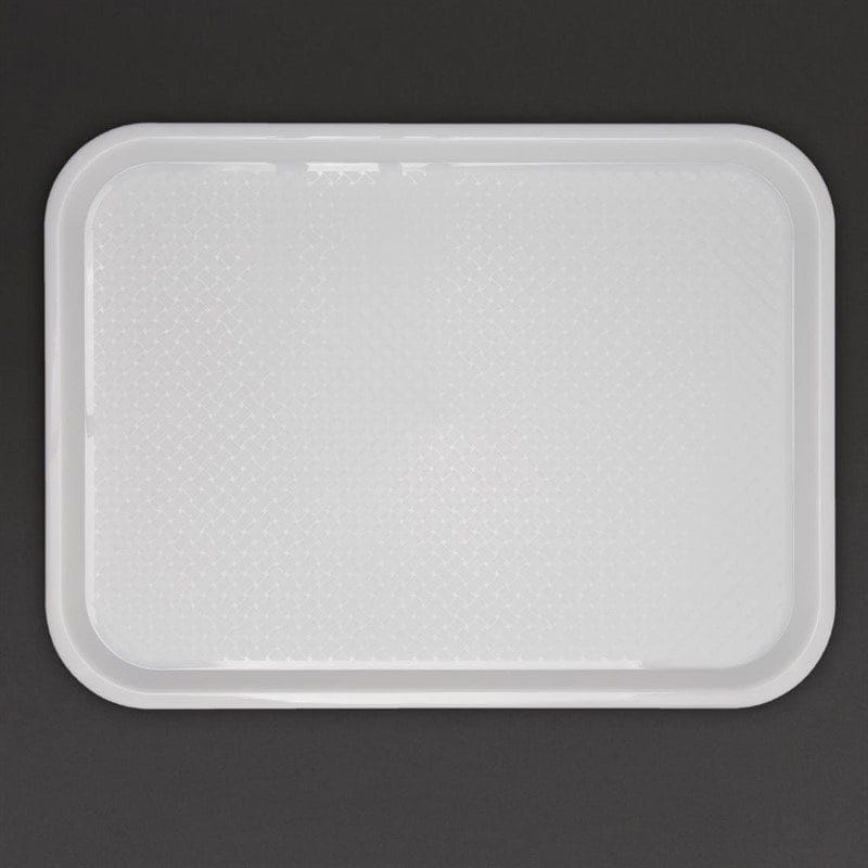 Kristallon Fast-Food-Tablett weiß 34,5 x 26,5cm