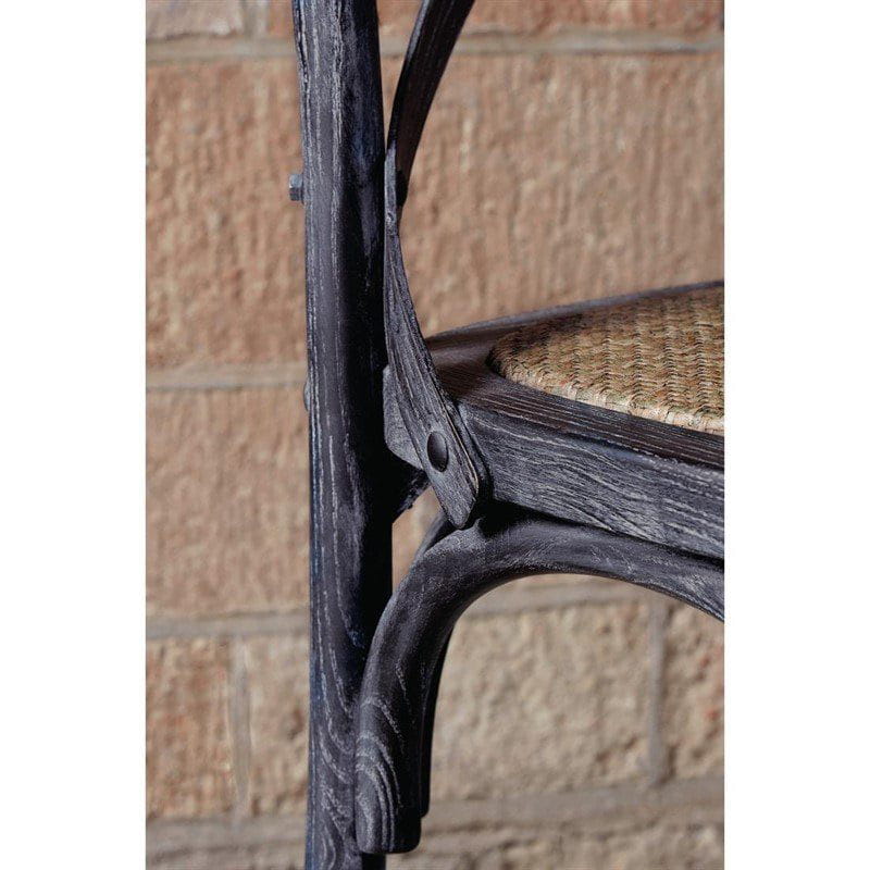 Bolero Esszimmerstühle Birkenholz gewaschenes Schwarz