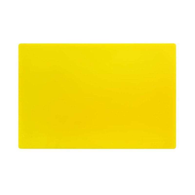 Hygiplas LDPE Schneidebrett gelb 45x30x1,2cm