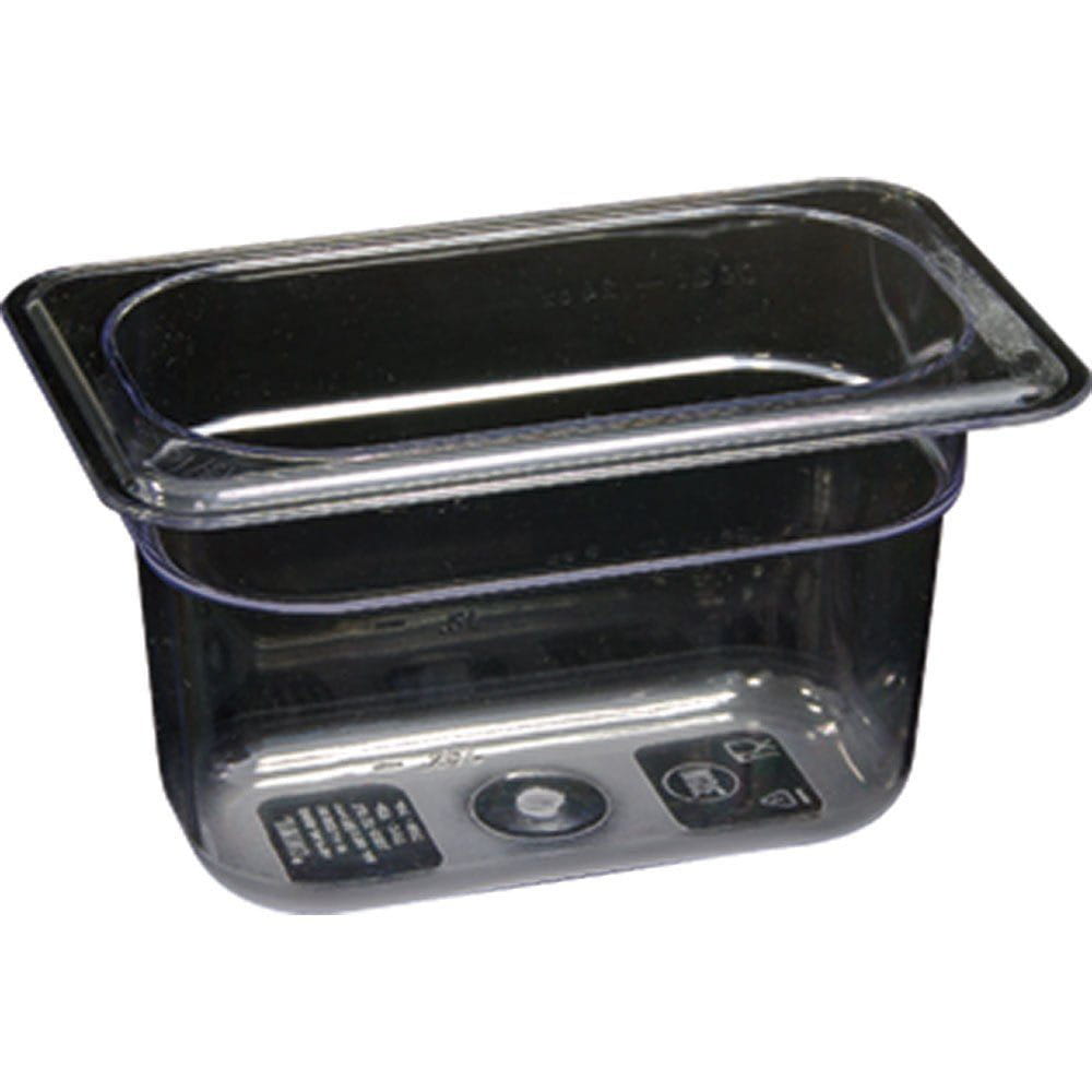 Stalgast Gastronormbehälter, Polycarbonat, GN 1/9 (65 mm)