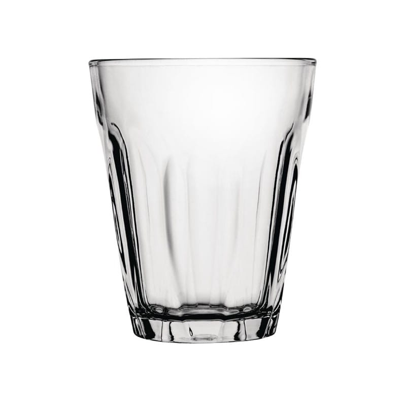 Olympia Trinkgläser gehärtetes Glas 350ml (12 Stück)