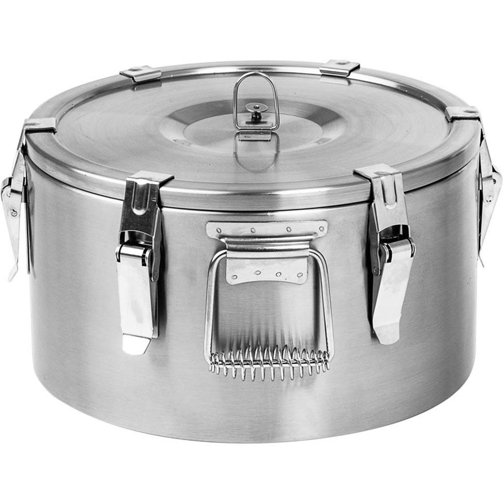 Stalgast Thermobehälter aus rostfreiem Edelstahl, Basic Line, 10 Liter