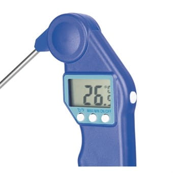 Hygiplas Easytemp Farbcodiertes blaues Thermometer