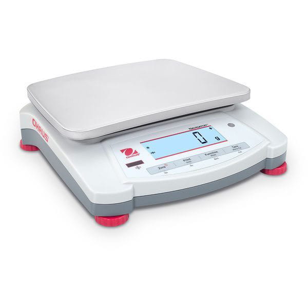 OHAUS Portable Mehrzweckwaage Ohaus Navigator, 240x250x74 mm (BxTxH), Wägebereich bis 3,2 kg, Teilung 1 g