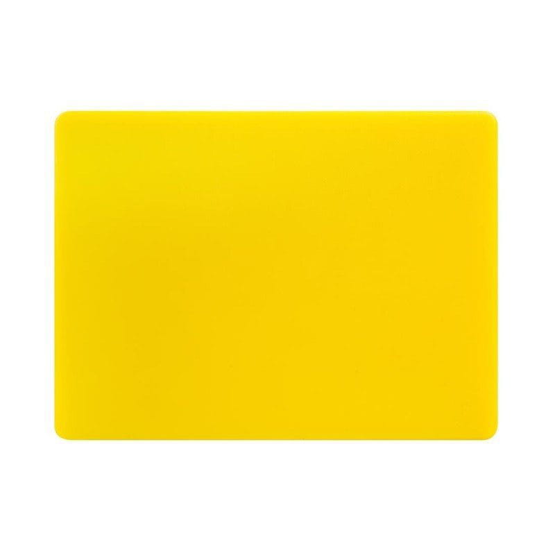 Hygiplas LDPE Schneidebrett gelb 30,5x22,9x1,2cm