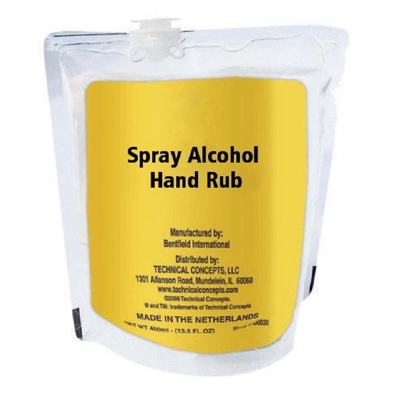 Rubbermaid manuelles geruchsneutrales Händedesinfektionsmittel 60% Alkohol 400ml (12 Stück)