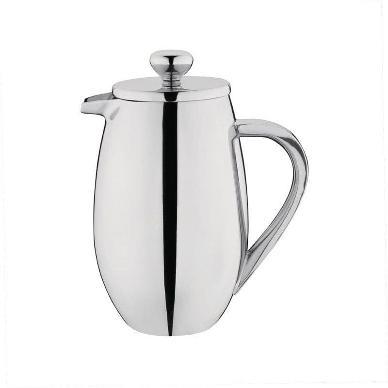 Olympia gerundete isolierte French Press Edelstahl 35cl