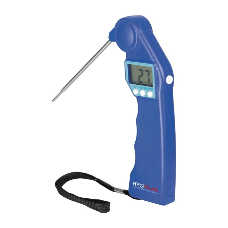 Hygiplas Easytemp Farbcodiertes blaues Thermometer