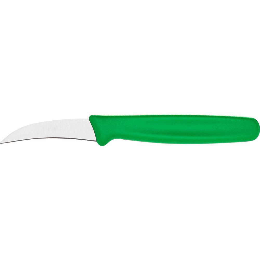 Stalgast Gemüsemesser Premium, HACCP, Griff grün, Edelstahlklinge 10 cm