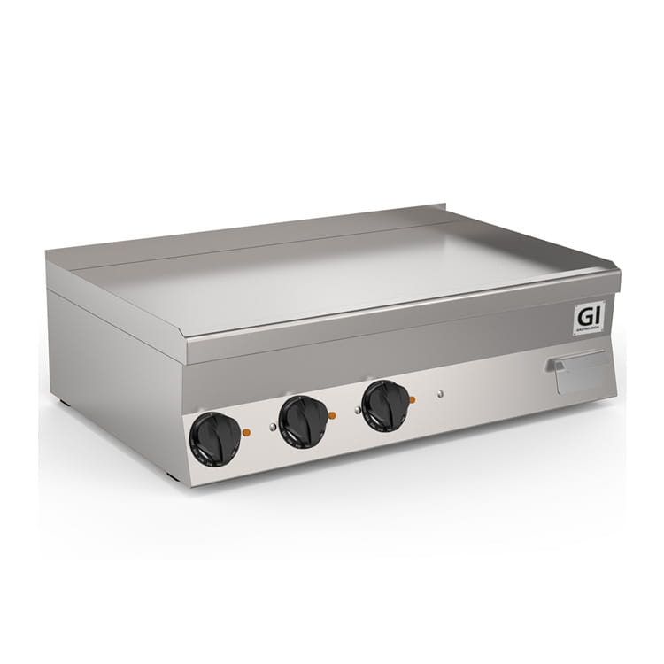 Gastro-Inox 650 HP elektrischer Grillplatte glatt, 100cm
