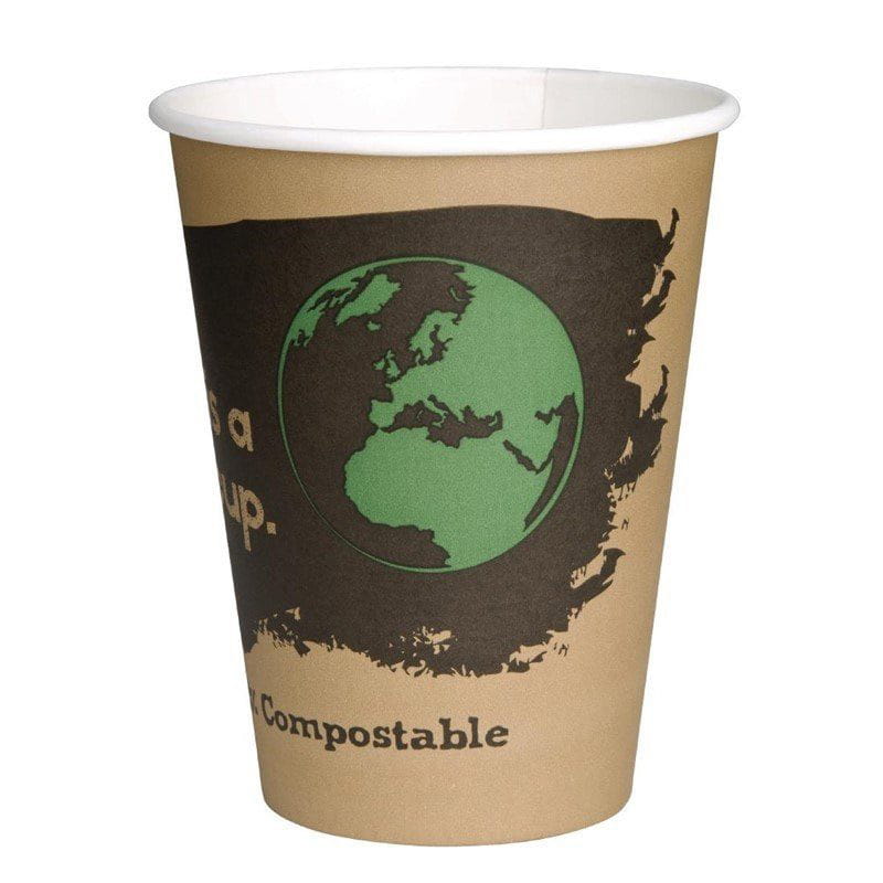 Fiesta Green kompostierbare Heißgetränkebecher Einwand 34cl 1000er Pack