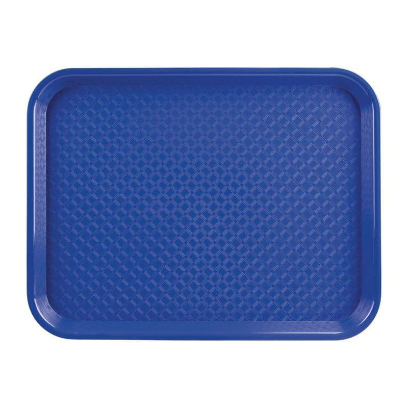 Kristallon Fast-Food-Tablett blau 45 x 35cm