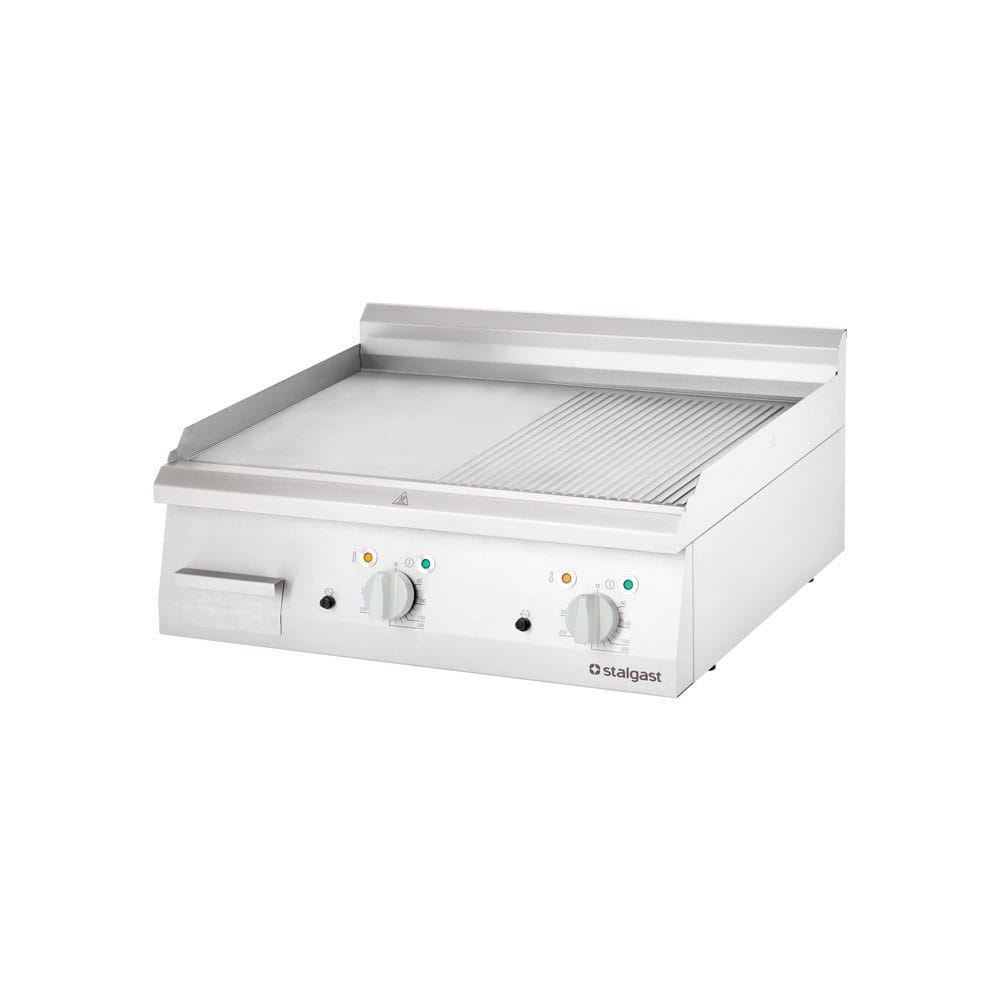 Stalgast Elektro-Griddleplatte als Tischgerät Serie 700 ND - glatt, 400 x 700 x 250 mm (BxTxH)