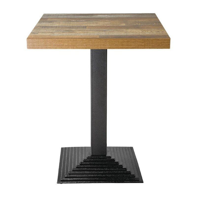 Bolero viereckige Tischplatte Urban Dark 60cm