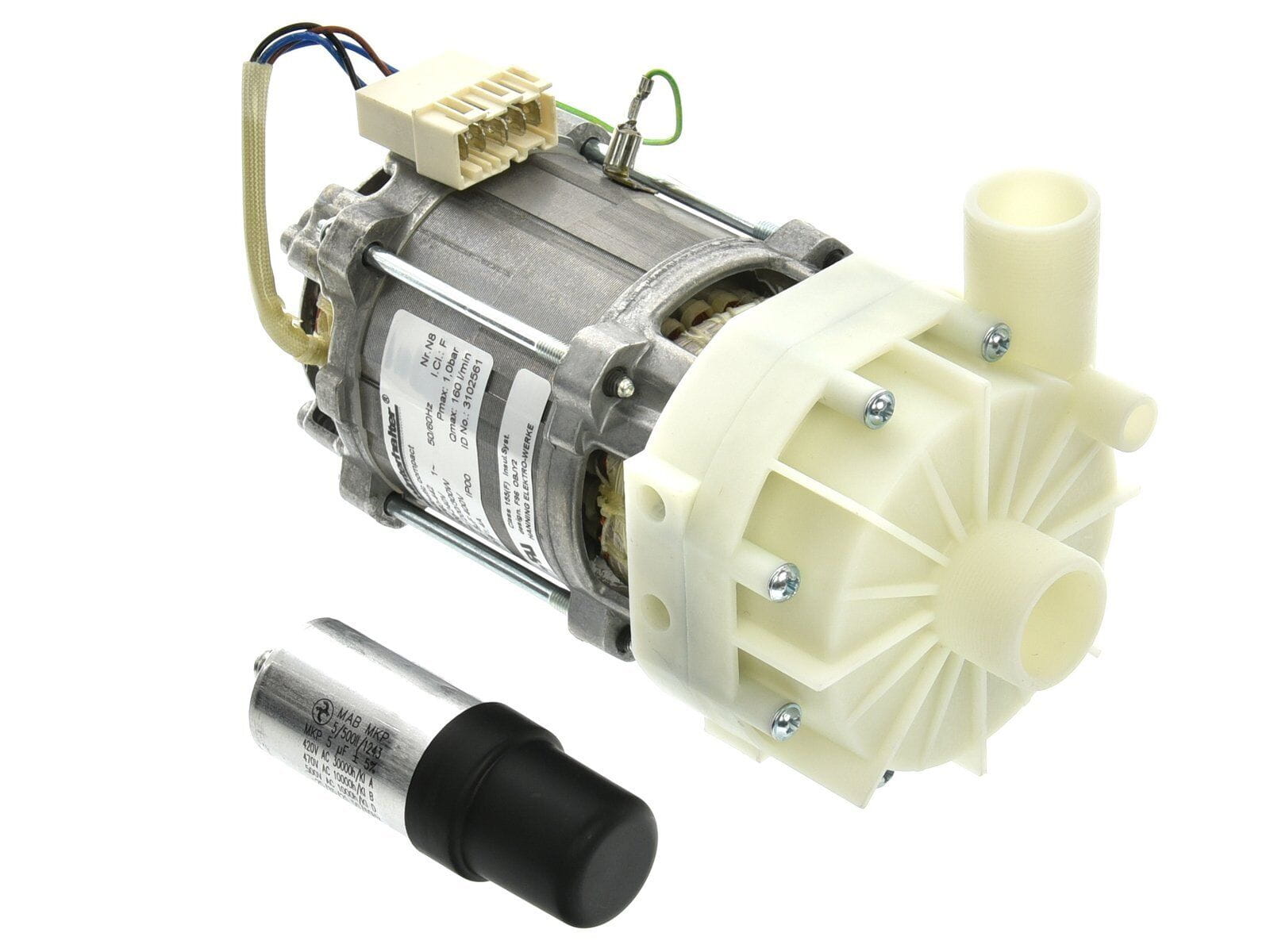 Nachspülpumpe 0,17/0,23 KW; 2/2 Einzelver. 200-240V/50-60HZ 30012255 (3102561)