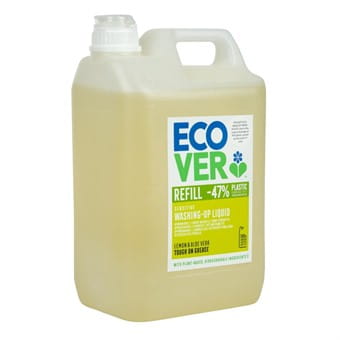 Ecover konzentriertes Spülmittel Zitrone und Aloe Vera 5L