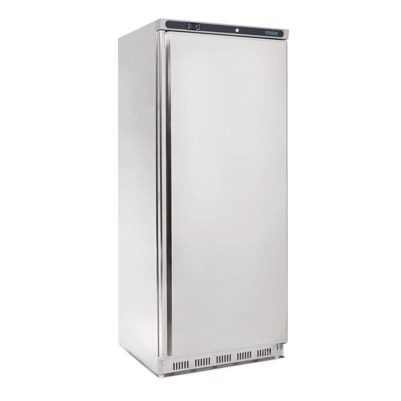 Polar Kühlschrank Edelstahl für leichte Nutzung 600L