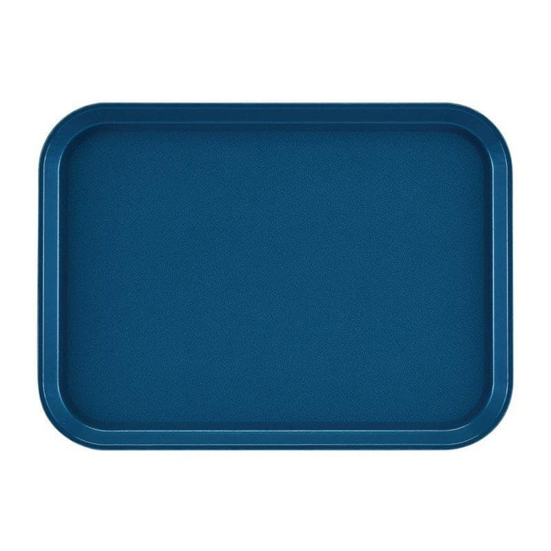 Cambro Epictread rechteckiges rutschfestes Fiberglas Tablett blau 35x27cm