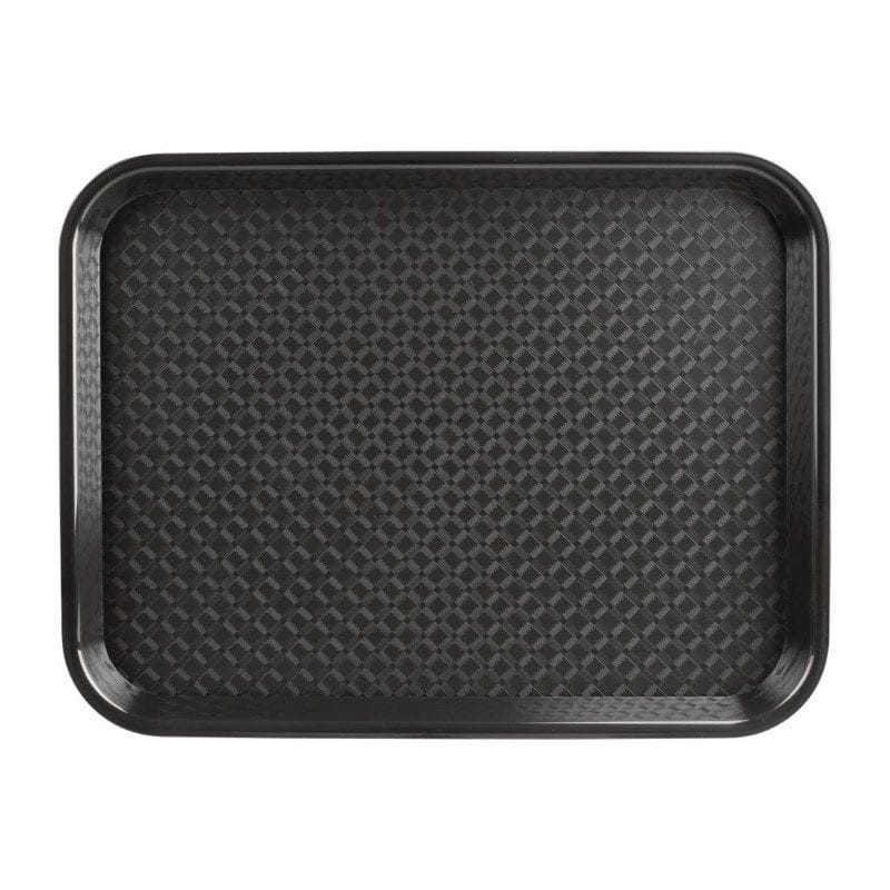 Kristallon Fast-Food-Tablett schwarz 45 x 35cm